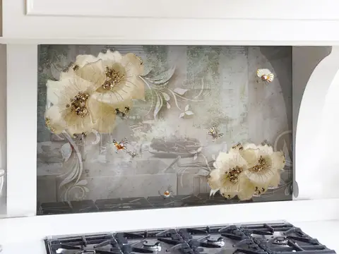 Panel szklany kuchnia tło